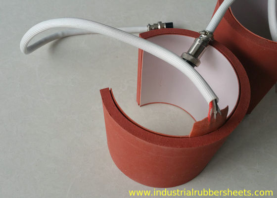 समान हीटिंग के लिए लचीला और अनुकूलन योग्य 350W सिलिकॉन रबर हीटर पैड