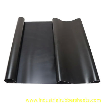 Black SBR Industrial Rubber Sheet with Excellent Weather Resistance and 1.0-20m Length