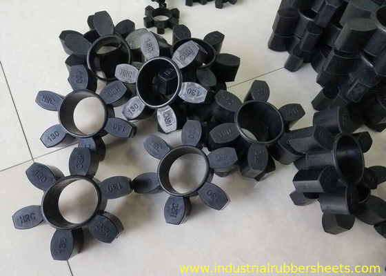 Black HRC Type Polyurethane Coupling with 8Mpa Tensile Strength and High Wear Resistance