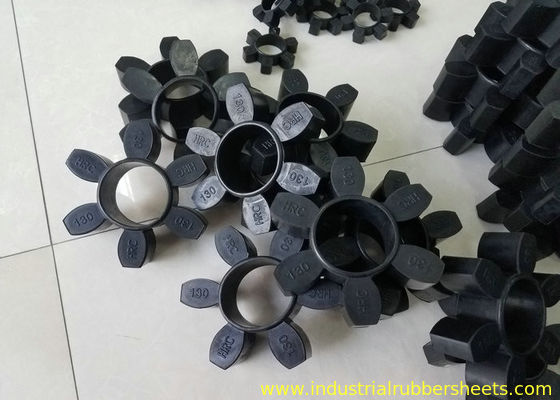 Black HRC Type Polyurethane Coupling with 8Mpa Tensile Strength and High Wear Resistance