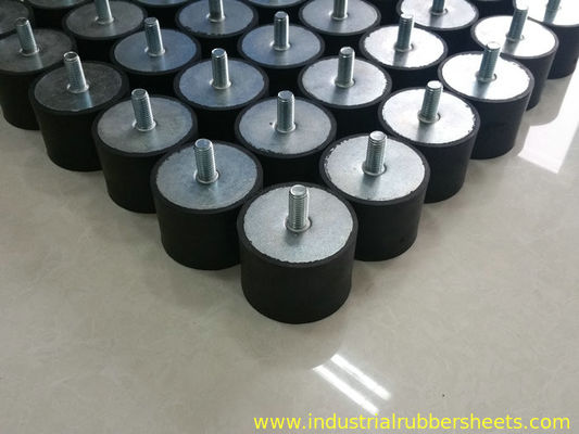 B-MF Rubber Mounting Shock Absorber with Hardness 40,50,60 Shore A and Galvanized Metal + Rubber for Industrial Anti-Vibration