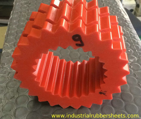 4H-11H Hytrel Coupling with Dupont Hypalon Material in Red Color and Standard Size