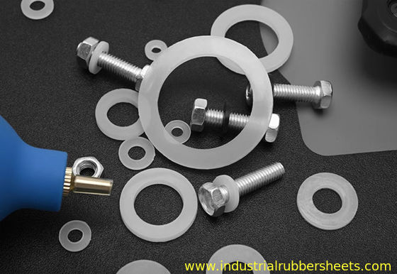 खाद्य ग्रेड सिलिकॉन वॉशर, कस्टम आकार में, सीलिंग अनुप्रयोगों के लिए क्लोज सेल संरचना के साथ