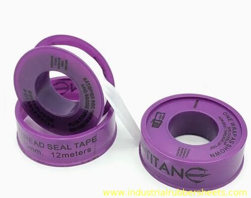 सीलिंग पीटीएफई गैसकेट टेप White Featuring Tensile Strength 8Mpa Suitable for Mechanical Sealing Applications