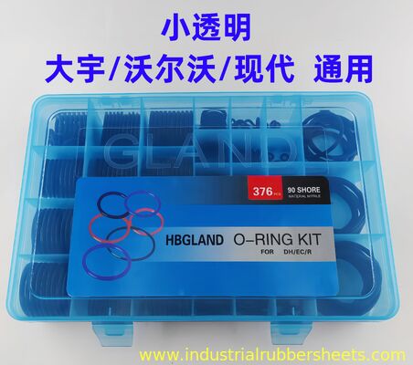 OEM Custom Excavator O-Ring Seal Kit with Pressure Temperature Resistance and Standard Size for Construction Machinery