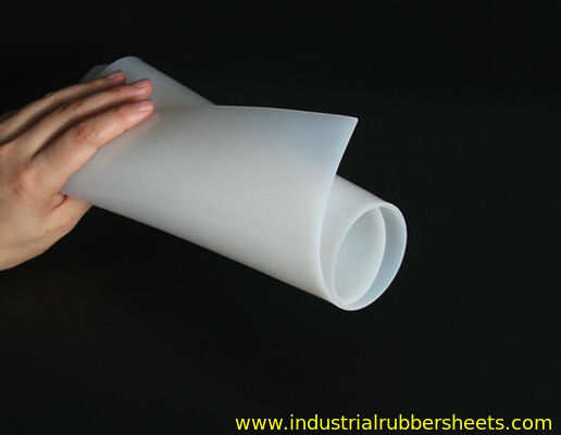 Tensile Strength 7.0-12.0Mpa Silicone Rubber Sheet Industrial Grade Tear Strength 26-42Nmm Durable Flexible Material