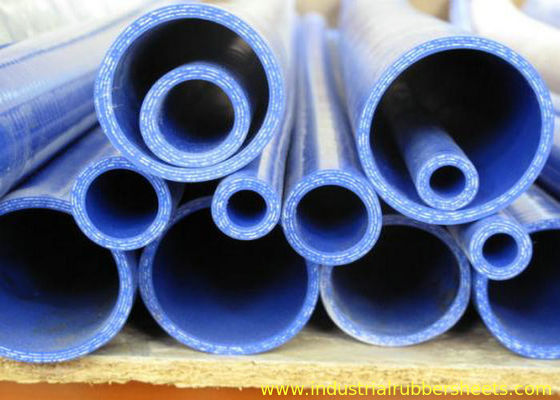 100% वर्जिन सिलिकॉन ट्यूब एक्सट्रूज़न कोरोना रोलर के लिए उच्च तापमान प्रतिरोधी पॉलिएस्टर ब्रैड प्रबलित नली