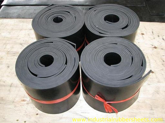 2MPa Tensile Strength Black Color Industrial Grade SBR Rubber Sheet for Industrial Applications